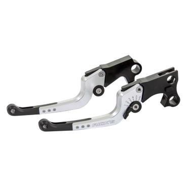 Rick’s Motorcycles – Good Guys Brems- und Kupplungshebel-Set B/S – 96-14 Softail; 96-17 Dyna (excl. 16-17 FXDLS); 96-07 FLT/Touring; 96-03 XL. With cable operated clutch (NU)