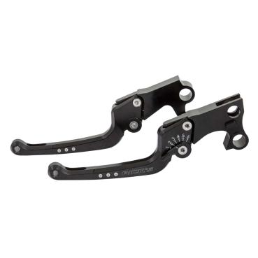 Rick’s Motorcycles – Good Guys Brems- und Kupplungshebel-Set schwarz – 14-22 XL Sportster (NU)