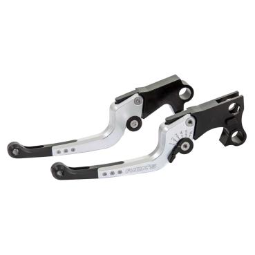Rick’s Motorcycles – Good Guys Brems- und Kupplungshebel-Set B/S – 21-25 FLT/Touring (excl. 23-25 FLTRXSE; 20-25 FLTRXSTSE; 23-24 FLHXSE; 24-25 FLHX; 2025 FLHXU; 24-25 FLTRX); 21-25 Trikes. With cable clutch (NU)