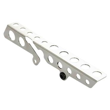 Rick’s Motorcycles – belt guard Round holes. poliert – OE-Ersatz – 18-26 Softail (excl. 19-20 (NU) FXDRS 114)