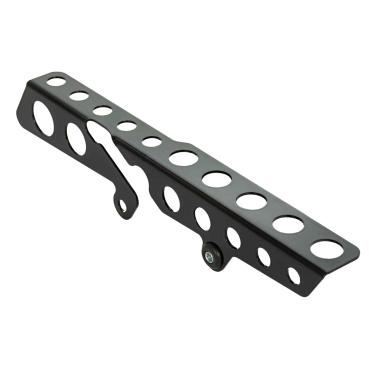 Rick’s Motorcycles – belt guard Round holes. mattschwarz – OE-Ersatz – 18-26 Softail (excl. 19-20 (NU) FXDRS 114)