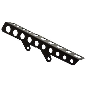 Rick’s Motorcycles – belt guard Round holes. mattschwarz – 08-17 Twin Cam Softail (NU)