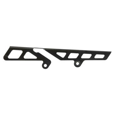 Rick’s Motorcycles – belt guard square holes. glänzend schwarz – OE-Ersatz – 18-26 Softail (excl. 19-20 (NU) FXDRS 114)