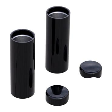 Rick’s Motorcycles – Gabel-Abdeckungsset, 4-teilig. schwarz – Softail Breakout: 18-20 (NU) FXBR 107; 18-22 (NU) FXBRS 114; 23-25 FXBR 117