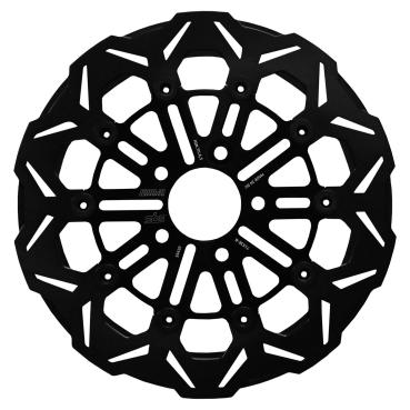 Kodlin by SBS, "V-Design" Brems rotor hinten. Clear | Passend: hinten: 2008–2026 Touring