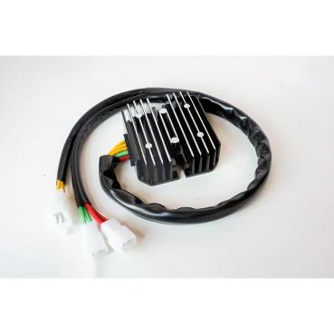 Rick’s Gleichrichter/Spannungsregler für Lithium-Ionen-Batterien – Honda: 87-96 VT1100C Shadow; 97-07 VT1100C Shadow Spirit; 95-99 VT1100C2 Ace; 00-07 VT1100C2 Sabre; 98-02 VT1100C3 Aero; 98-01 VT1100T American