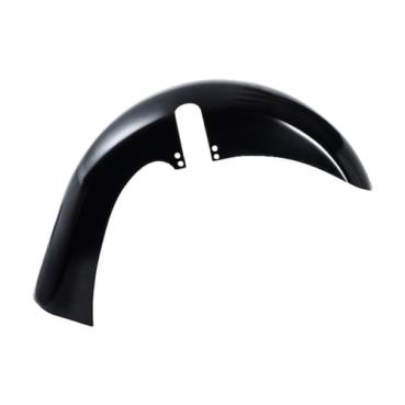 Killer Custom, 'Bulldog' front fender, 5.5 x 21 fat wheels