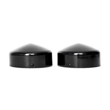 Killer Custom, fork tube cap bolt covers. Gloss schwarz – 2018–2026 · Softail Fat Boy: 18-20FLFB Fat Boy 107; 18-24FLFBS Fat Boy 114; 25-26 FLFB Fat Boy 117