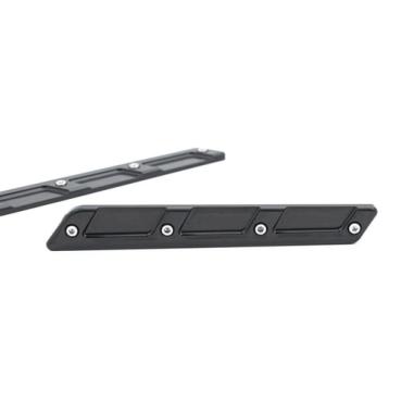 Killer Custom, saddlebag latch inserts. Black