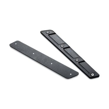 Killer Custom, saddlebag latch inserts. Black