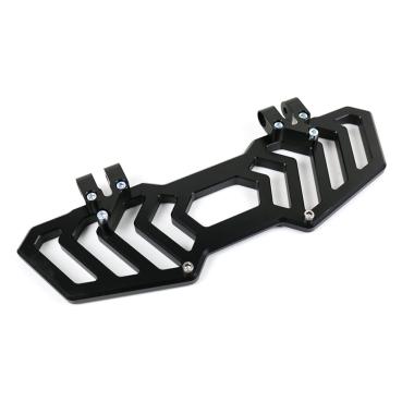 Kodlin "Track" Trittbretter. Schwarz anodized | Passend: 1986–2017 (NU) FL Softail; 2012–2016 (NU) Dyna FLD Switchback; 1983–2026 FLT/Touring; 2009–2026 Trikes