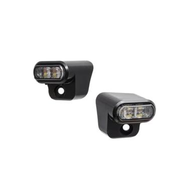 Killer Custom, front LED turn signals. DRL running lights