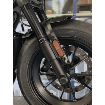 Killer Custom, Sportster S front axle cover Satz – 2021–2026 · RH1250S Sportster S