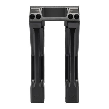 Kodlin Fastback Riser für OEM digital speedo. 8". Schwarz | 2018–2024 Softail mit OEM digital speedometer: 2018–2020 FXBB Street Bob 107