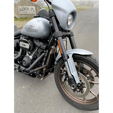 Kodlin Club Style M8 engine guard. Bronze | Passend: 2018–2024 Softail mit mid controls