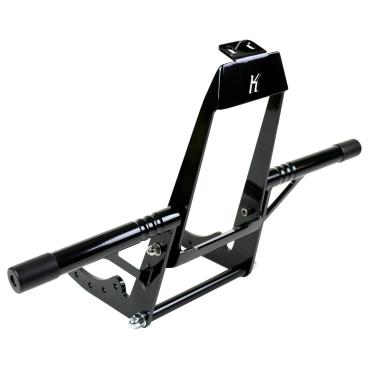 Kodlin Club Style M8 engine guard. Schwarz | Passend: 2018–2024 Softail mit mid controls