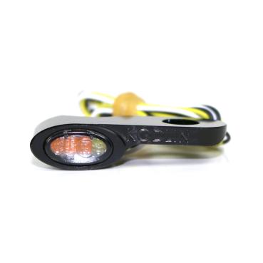 Kodlin Elypse LED mini vorne Blinker. Schwarz | Passend: 2018–2024 Softail; vorne (NU)