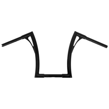 Kodlin, 1-1/4" Flow Bar. Tall, without brace. Black