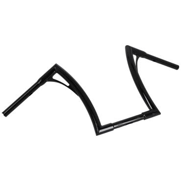 Kodlin, 1-1/4" Flow Bar. Tall, without brace. Black