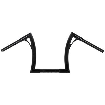 Kodlin, 1-1/4" Flow Bar. Tall, without brace. Black