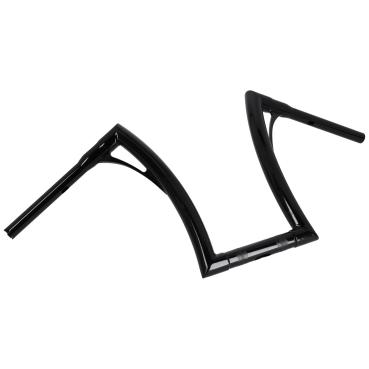 Kodlin Flow-bar super fat Lenker hoch. Schwarz | Passend: 2018–2024 Softail mit 1.25" I.D. risers (NU)