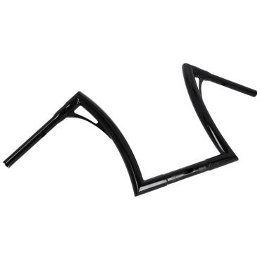Kodlin Flow-bar super fat Lenker hoch. Schwarz | Passend: Road Glides: 2015–2023 FLTRX; FLTRXS; FLTRXST; FLTRU; 2020–2021 FLTRXSE (außer other CVO). Modelle mit 1.25" Durchmesser risers (NU)