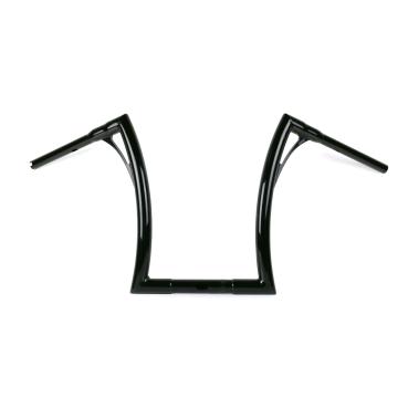 Kodlin Flow-bar super fat Lenker extra. Schwarz | Passend: Road Glides: 2015–2023 FLTRX; FLTRXS; FLTRXST; FLTRU; 2020–2021 FLTRXSE (außer other CVO). Modelle mit 1.25" Durchmesser risers (NU)