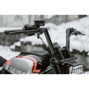 Killer Custom, 1-1/4" Mini Ape handlebar. Black