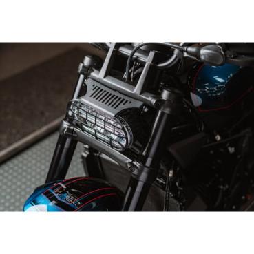 Killer Custom, headlamp grill. Black