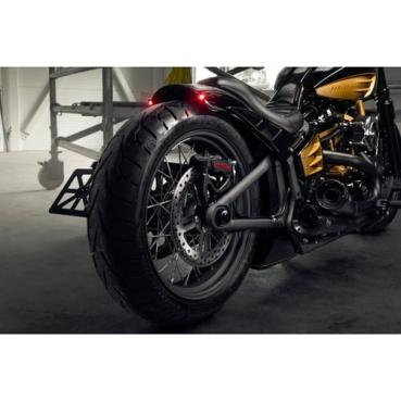 Killer Custom, Hinterradschutzblech 'Rodstr' – 2018–2026 · Softail mit 180-200 tires: 18-20 FXBB Street Bob; 21-24 FXBBS Street Bob; 25-26 FXBB Street Bob; 18-20 FXFB Fat Bob; 18-24 FXFBS; 20-24 FXST Standard
