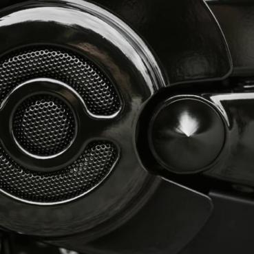 Killer Custom, V-Rod 'Spyker' swingarm pivot cover Satz
