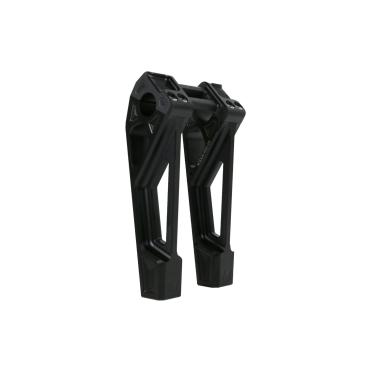 Kodlin universell Fastback Riser 8". Schwarz | Passend: Alle H-D mit 1"handlebar clamp area und 3.5" riser mount spacing