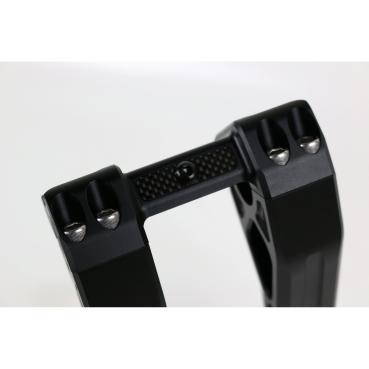 Kodlin universell Fastback Riser 6". Schwarz | Passend: Alle H-D mit 1"handlebar clamp area und 3.5" riser mount spacing