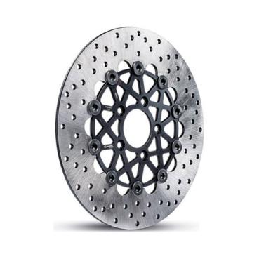 Brembo schwimmend gelagerte Edelstahl-Bremsscheibe vorne – 00-14 Softail; 00-05 Dyna; 00-07 FLT/Touring; 00-13 XL Sportster; 08-12 XR1200