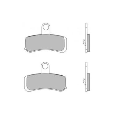 Brembo Sintermetall-Bremsbeläge vorne – vorne: 08-14 Softail (außer Springers); 08-17 Dyna – OE 44082-08