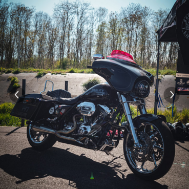 Malparidos  2-1 exhaust system in Stainless Steel Matte black Cerakote - für Harley Davidson 07-16 6-sp Touring up to 110" (excl. Ultras) (NU) Euro 3 Auspuffanlage ECE-Typgenehmigung