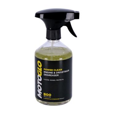MotoGlo, kraftvoller, sauberer Motor- und Antriebsstrang-Entfetter - schnelle Reinigung Schmutz entferner 500ml