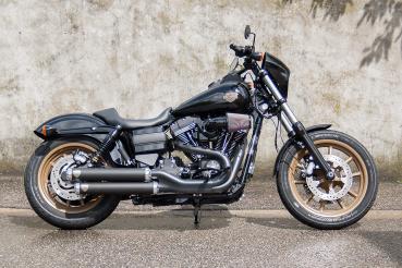 PENZL AUSPUFFANLAGE FÜR - Harley-Davidson - Dyna Low Rider S (FXDLS) - Motor TC110 - Baujahr 2010 - 2017  - mit manuelle Steuerung oder Elektronische Steuerung