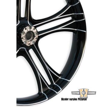 Daytona Wheel Flat Black 26" 3,75" Front Felge mit Teilegutachten für Harley-Davidson® 09-24 Touring, (except 23-24 FLHXSE, 23-24 FLTRXSE, 24 FLHX, 24 FLTRX, 24 FLTRXSTSE) - Kopie - Kopie