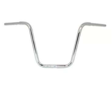 1-1/4" Apehanger in Chrom für Harley-Davidson® 08–24  E-Gas mit Risern für 1,25"-Lenker (außer 15–24 FLTR) (NU)