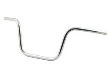 1" Apehanger 27cm Höhe in Chrom für Harley-Davidson® Modelle vor 1981 mit Risern mit 1 Zoll Innendurchmesser