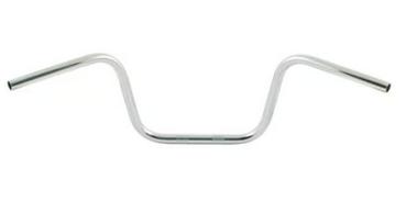 1" Apehanger 27cm Höhe in Chrom für Harley-Davidson® Modelle vor 1981 mit Risern mit 1 Zoll Innendurchmesser