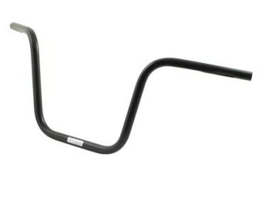 1" Apehanger 31cm Höhe in Chrom für Harley-Davidson® Modelle vor 1981 mit Risern mit 1 Zoll Innendurchmesser