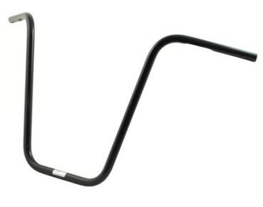 1" Apehanger 50cm Höhe in Chrom für Harley-Davidson® Modelle vor 1981 mit Risern mit 1 Zoll Innendurchmesser