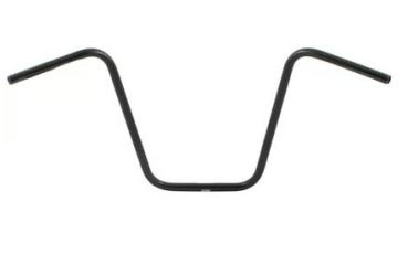 1" Apehanger 50cm Höhe in Chrom für Harley-Davidson® Modelle vor 1981 mit Risern mit 1 Zoll Innendurchmesser