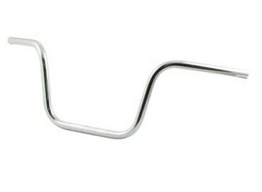 1" Apehanger 27cm Höhe in Chrom für Harley-Davidson® 82-22 (außer 08-22 E-Gas und 88-11 Springer-Modelle) mit Risern für 1"-Lenker