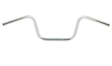 1" Apehanger 27cm Höhe in Chrom für Harley-Davidson® 82-22 (außer 08-22 E-Gas und 88-11 Springer-Modelle) mit Risern für 1"-Lenker