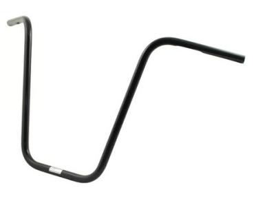 1" Apehanger 50cm Höhe in Schwarz für Harley-Davidson® 82-22 (außer 08-22 E-Gas und 88-11 Springer-Modelle) mit Risern für 1" Lenker