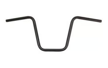 1" Apehanger 3-Loch-Ausführung 30cm Höhe in Schwarz Narrow-Style für Harley-Davidson® 82-24 H-D mit mechanischem Gaszug & E-Gas (außer 88-11 Springer-Modelle) mit Risern für 1" Lenker