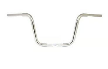 1 1/4 Fat Zoll Apehanger 31cm Höhe,3-Loch-Ausführung in Chrom für Harley-Davidson® 82-22 (außer 08-22 E-Gas & 88-11 Springer) mit Risern für 1"